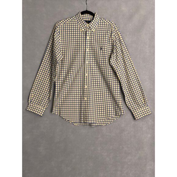 Ralph Lauren Blue Label Other - Ralph Lauren Men's Medium Plaid Long Sleeve Button-Up Shirt